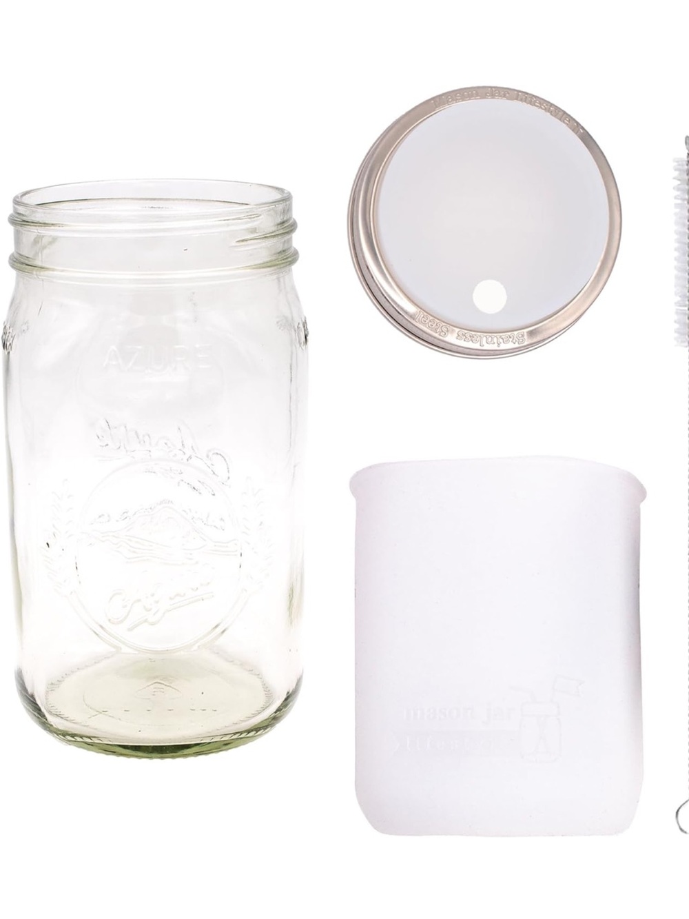 Mason jar life style jar 32oz never used